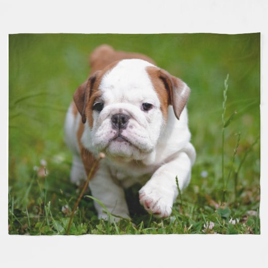 IK WORD EEN "LEREN NEK" FLEECE DEKEN (Voorkant (Horizontaal))