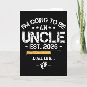 Ik word een oom 2026 - Aankondiging nieuwe baby