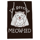 Ik word ge-meow-ied! medium cadeauzakje (Voorkant)