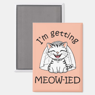 Ik word ge-meow-wied! magneet