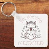 Ik word ge-Miauw-d! Sleutelhanger (Voorkant)