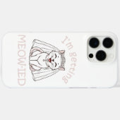 Ik word gemiauw-d! Case-Mate iPhone case (Achterkant (horizontaal))