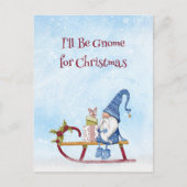 Ik word genoomd voor het Briefkaart van de kerstav (Voorkant)