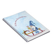 Ik word genoomd voor kerstavond feestdag notitieboek (Rechterzijde)