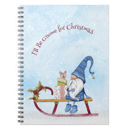 Ik word genoomd voor kerstavond feestdag notitieboek