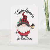 Ik word genoomd voor kerstfeestdag kaart (Voorkant)