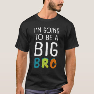 Ik word grote broer Baby & Geboorte Aankondiging T-shirt