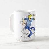 Ik word hier te oud voor. koffiemok (Voorkant links)