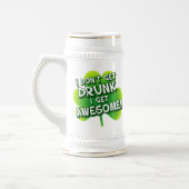 Ik word niet Drink als ik Geweldige word Bierpul (Links)