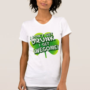 Ik word niet Drink als ik Geweldige word T-shirt