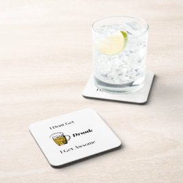 Ik word niet Drink, ik krijg Awsome op een Bier Onderzetter