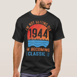 Ik word niet oud en ik word klassieke Vintage 1 T-shirt