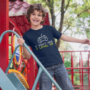 Ik word niet ouder, ik level omhoog Kinderverjaard T-shirt