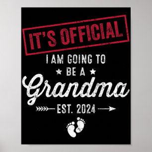 Ik word oma eerste Moederdag voor oma Poster