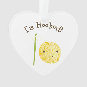 Ik word vastgehaakt ornament