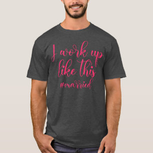 Ik word wakker als deze trouwpartij Bride. T-shirt