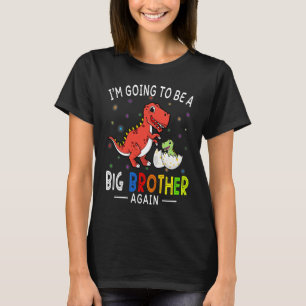 Ik word weer een grote broer 2023 Dinosaur T-shirt