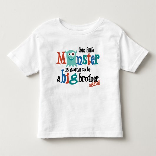 Ik word weer een grote broer! kinder shirts (Voorkant)