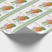 Ik wortel over jou Bunny Cadeaupapier (Hoek)