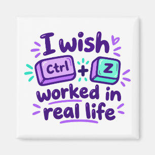 Ik wou dat Ctrl Z in het echte leven werkte - tech Magneet
