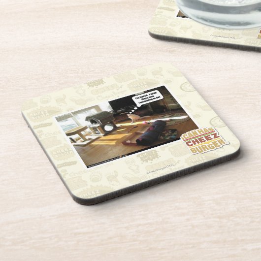 Ik wou dat er iets te doen was bier onderzetter (Linkerzijde)