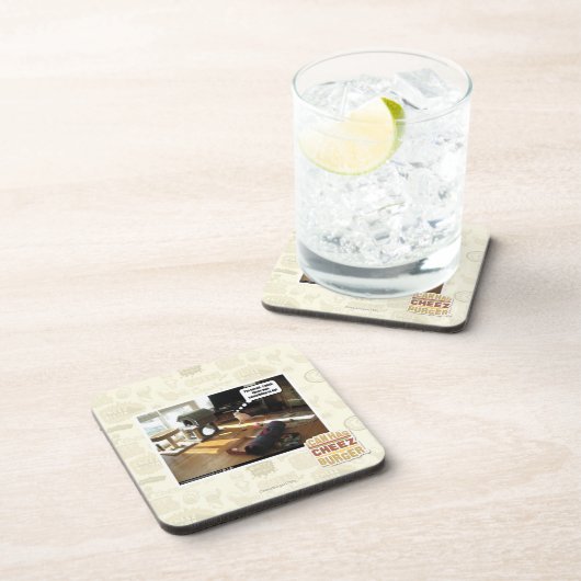 Ik wou dat er iets te doen was bier onderzetter (Rechterzijde)