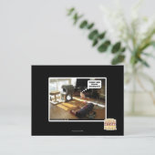 Ik wou dat er iets te doen was briefkaart (Staand voorkant)