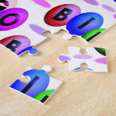 Ik wou dat ik bij bingo was legpuzzel (Zijkant)