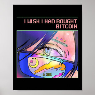 Ik wou dat ik Bitcoin had gekocht in 2009 (BTC & A Poster