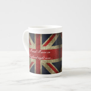 Ik wou dat ik in Engeland was Jack British Tea Porselein Kop