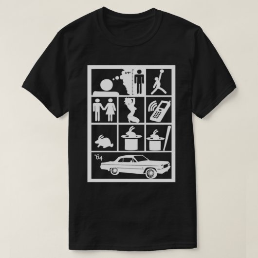 Ik wou dat ik wat groter was Classic T-Shirt (Design voorkant)