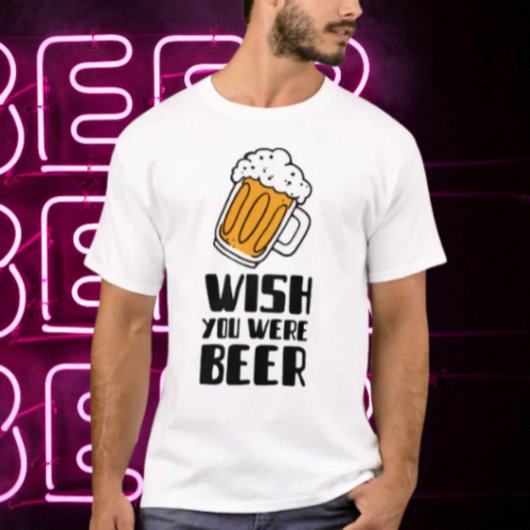 Ik wou dat je beer was t-shirt