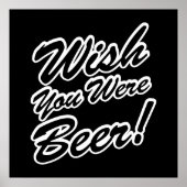 Ik wou dat je bier was! poster (Voorkant)