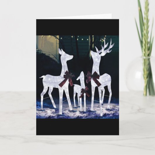 IK WOU DAT JE DIT JAAR MET KERSTMIS HIER WAS FEESTDAGEN KAART (Voorkant)