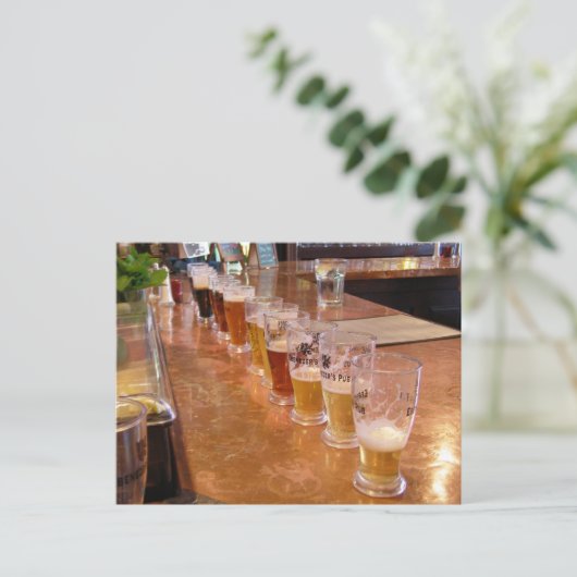 Ik wou dat je het Briefkaart van Beer was (Staand voorkant)