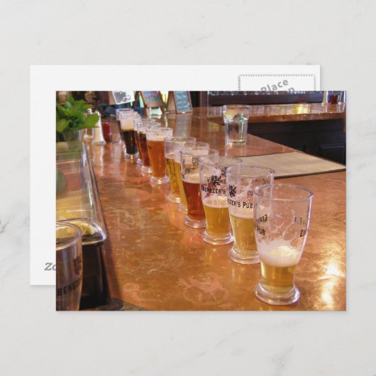 Ik wou dat je het Briefkaart van Beer was (Voorkant / Achterkant)