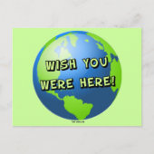 Ik wou dat je hier briefkaart was (Voorkant)