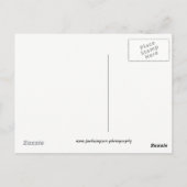 Ik wou dat je hier was als rode groene paraplu Bar Briefkaart (Achterkant)