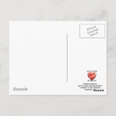 Ik wou dat je hier was... briefkaart (Achterkant)