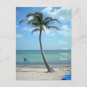 Ik wou dat je hier was briefkaart