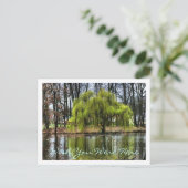 Ik wou dat je hier was briefkaart (Staand voorkant)