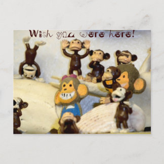 Ik wou dat je hier was! briefkaart