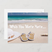 Ik wou dat je hier was, Briefkaart (Voorkant / Achterkant)