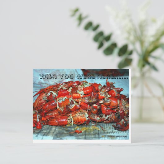 Ik wou dat je hier was...... briefkaart (Staand voorkant)