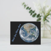 Ik wou dat je hier was briefkaart (Staand voorkant)