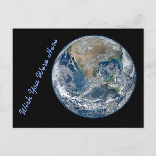 Ik wou dat je hier was briefkaart (Voorkant)