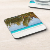 Ik wou dat je hier was! drankjes onderzetter (Linkerzijde)