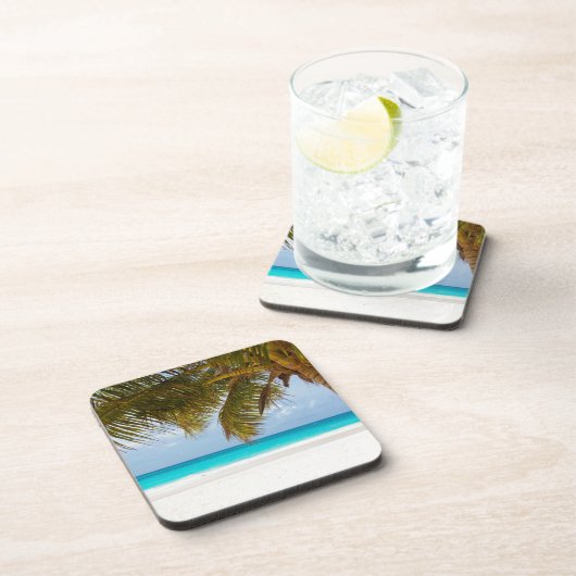 Ik wou dat je hier was! drankjes onderzetter (Rechterzijde)