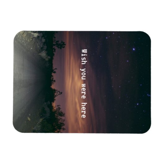 Ik wou dat je hier was Magnet Magneet (Horizontaal)