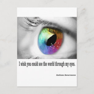 Ik wou dat je kon zien briefkaart